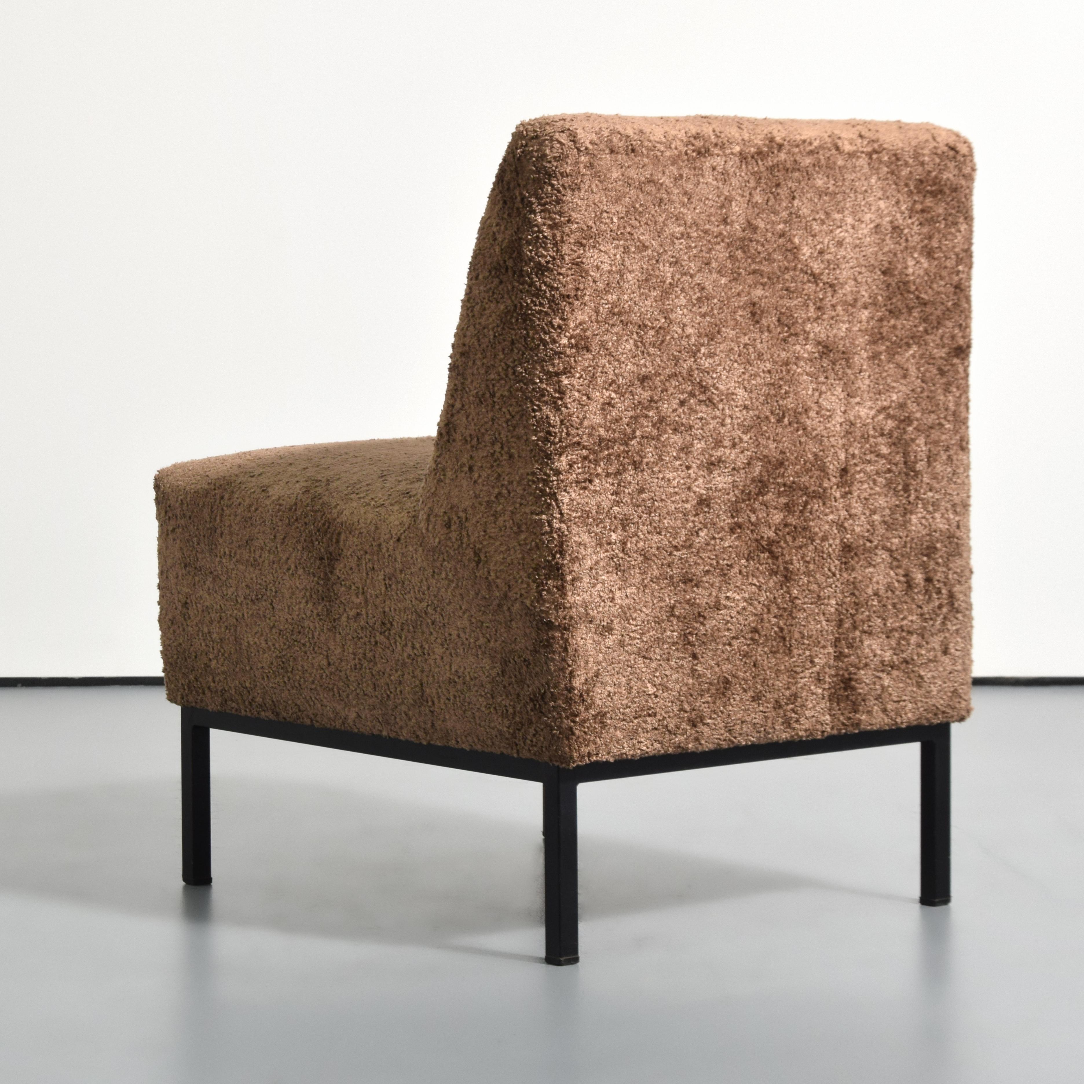 Paire de chaises longues Alain Richard, design moderniste français en vente 1