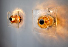 Pair of 1970s Italian Wall Lamps