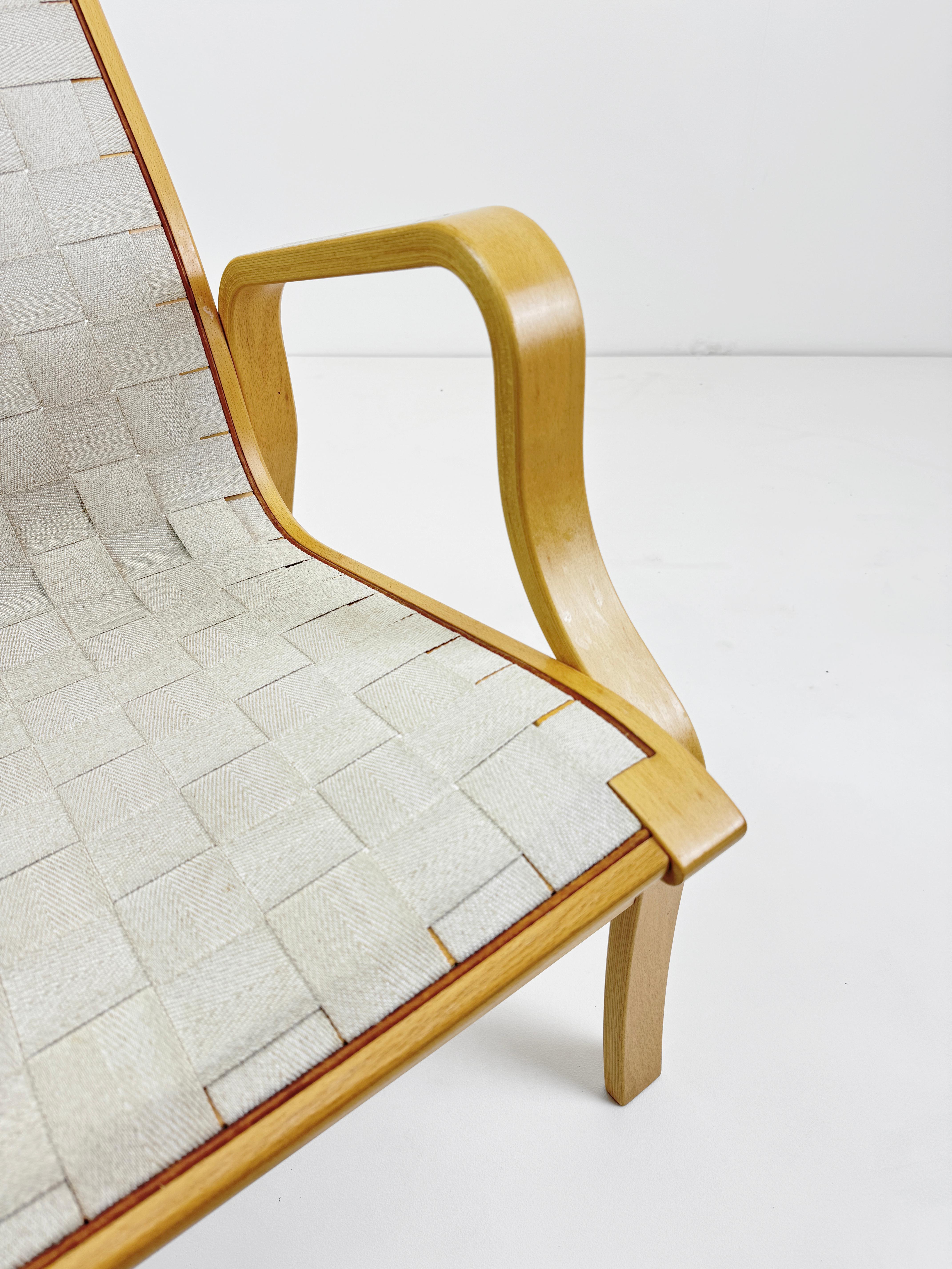 Ein Paar Bugholz-Lounge-Stühle von Finn Østergaard, Dänemark 1970er Jahre (Dänisch) im Angebot