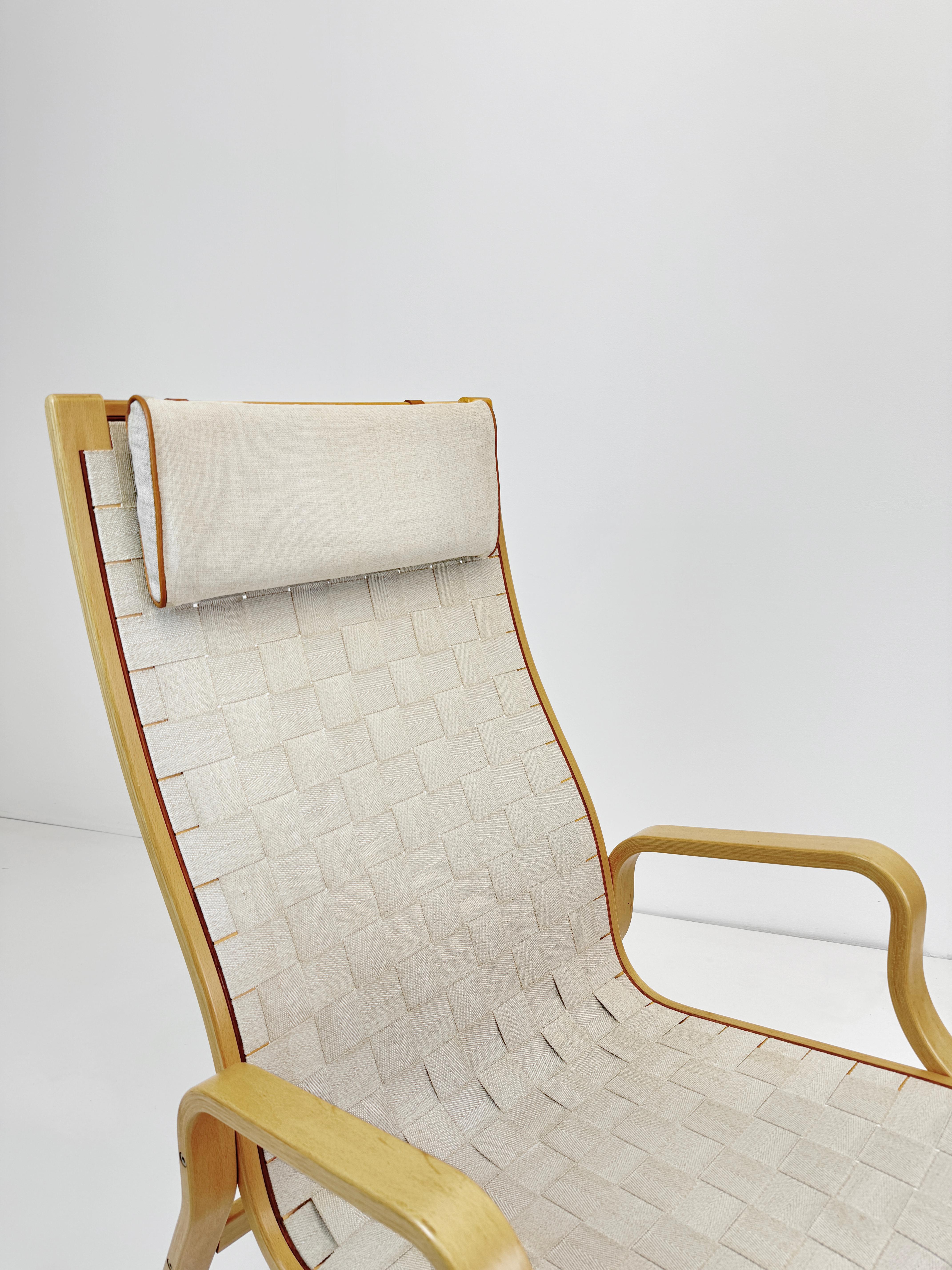 Ein Paar Bugholz-Lounge-Stühle von Finn Østergaard, Dänemark 1970er Jahre (Ende des 20. Jahrhunderts) im Angebot