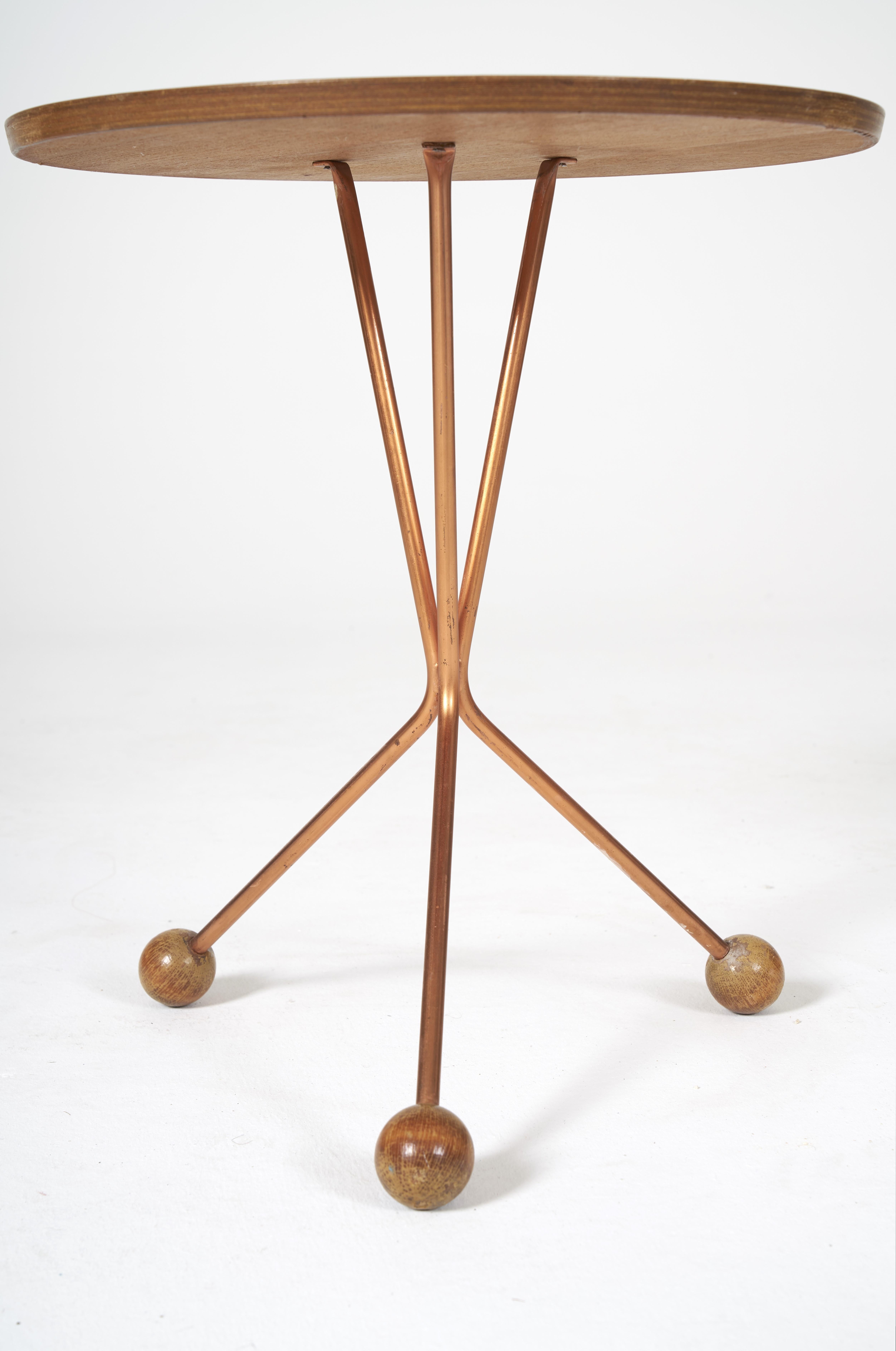 French Pair of Alberts teak side tables by Albert Larsson.
