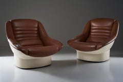 Paire de chaises "Alda" de Cesare Casati & Enzo Hybsch:: Prod:: Comfort:: Italia:: 1966