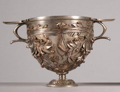 Pair of "Alesia" Cups by F. Barbedienne and D. Attarge, France, Circa 1878