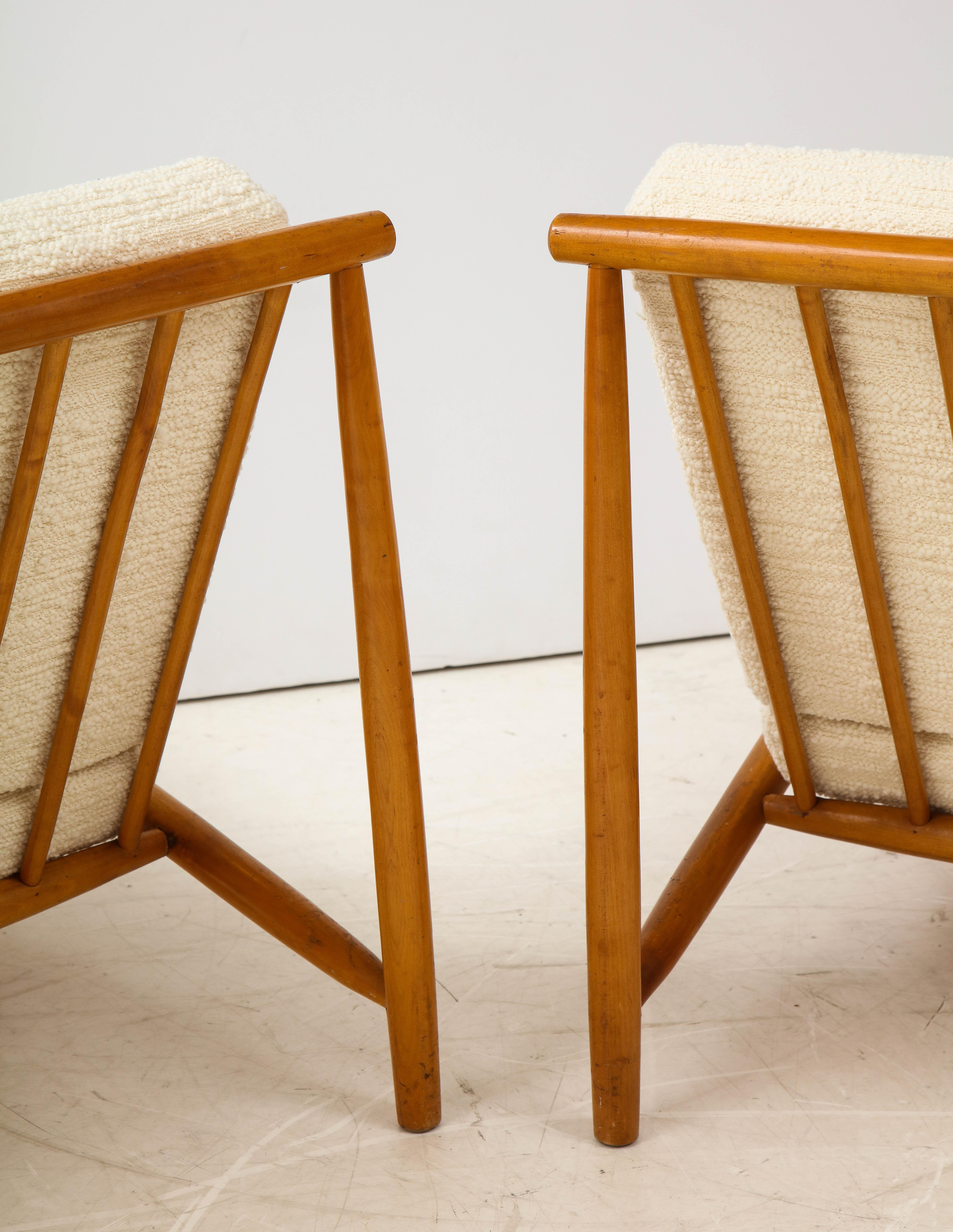 Pair of Alf Svensson 'Interiors' Model Lounge Chairs, Sweden, c. 1960 In Good Condition In Brooklyn, NY