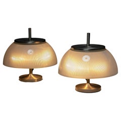 Pair of "Alfetta" Table Lamps by Sergio Mazza for Artemide