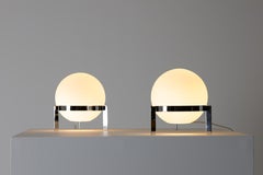 Coppia di lampade da tavolo "Luna" di Alfred Hablützel e Bernhard Luginbühl - La Ligne