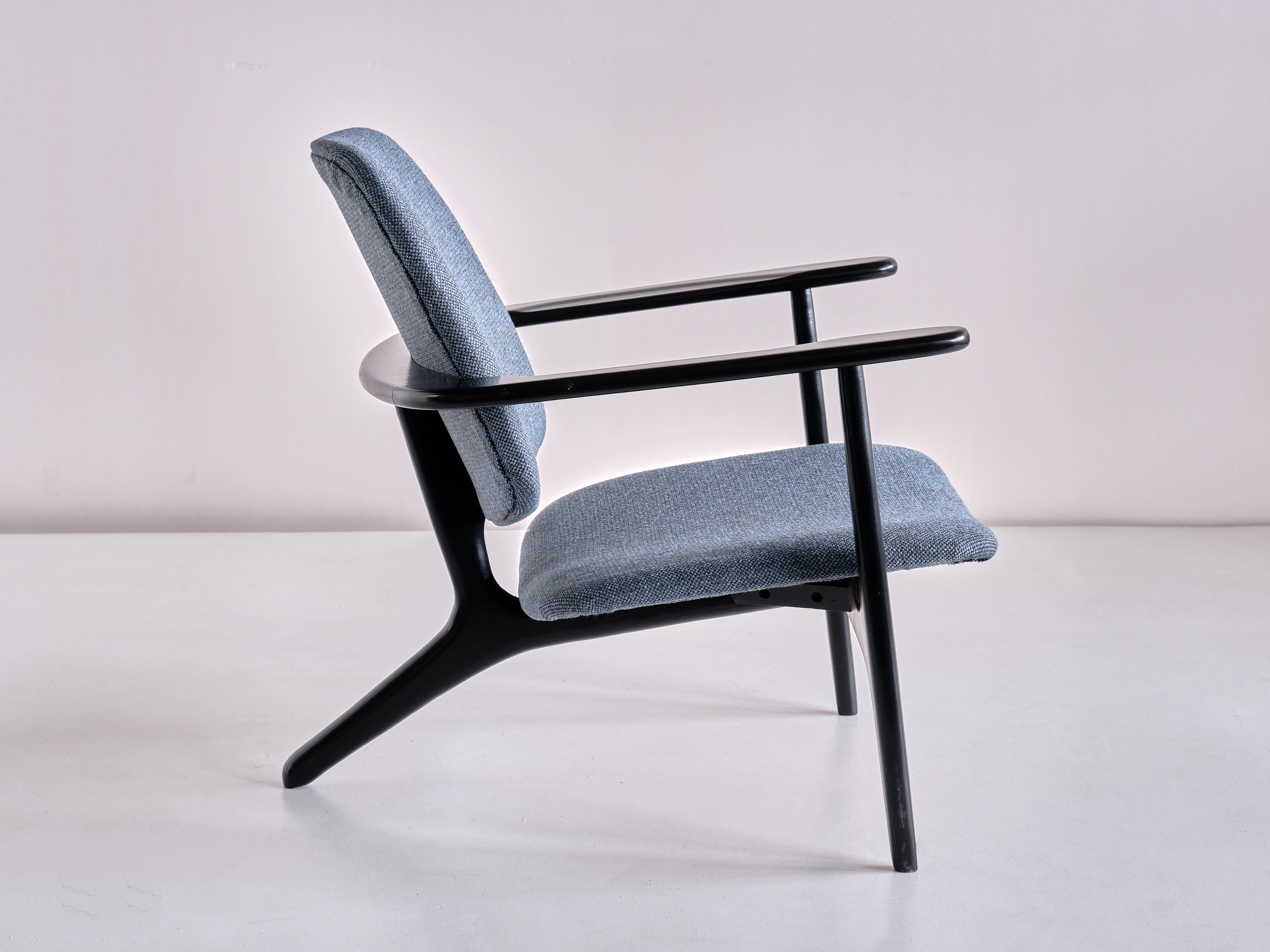 Metà XX secolo Coppia di poltrone Alfred Hendrickx S3, Belform, Belgio, 1958 in vendita