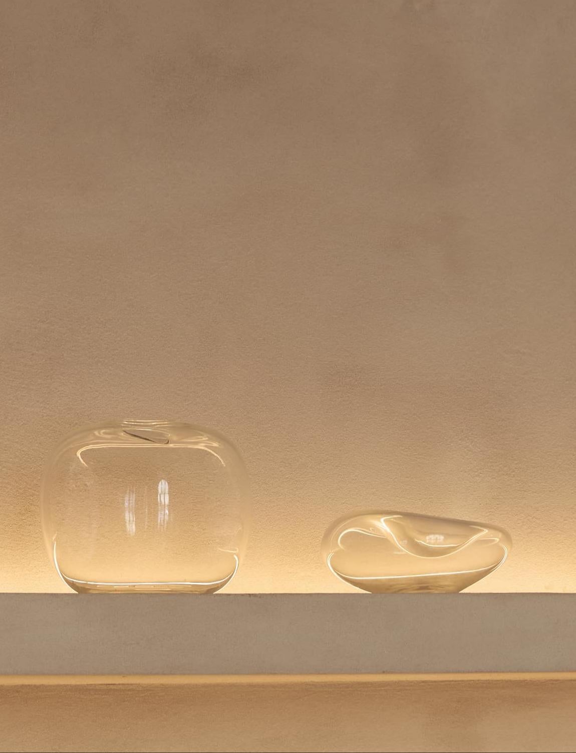 Pair of Alfredo Barbini Vases for the Cubici Series 1970 Vidrio en venta
