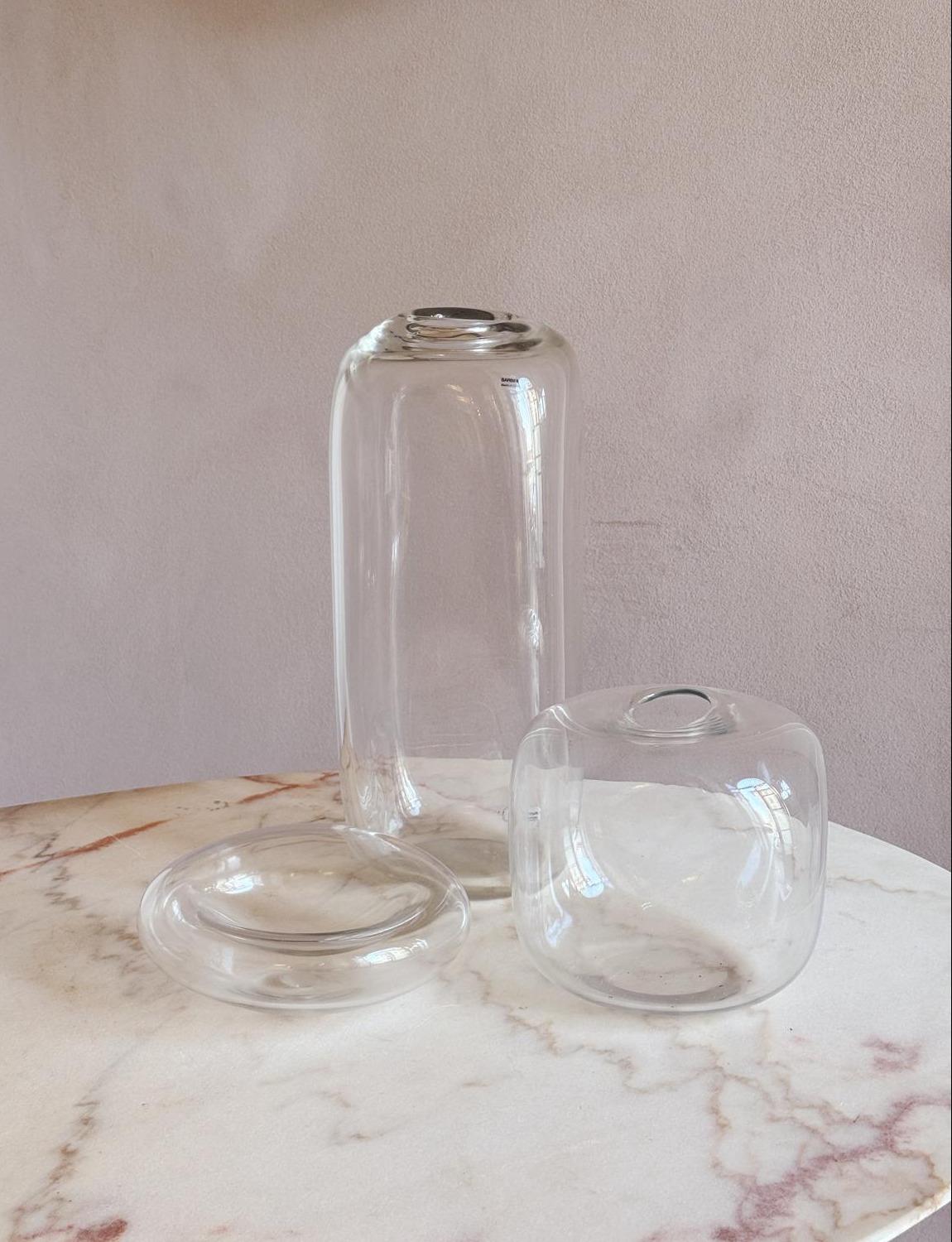 Coppia di vasi di Alfredo Barbini per la serie Barbini 1970 in vendita 3