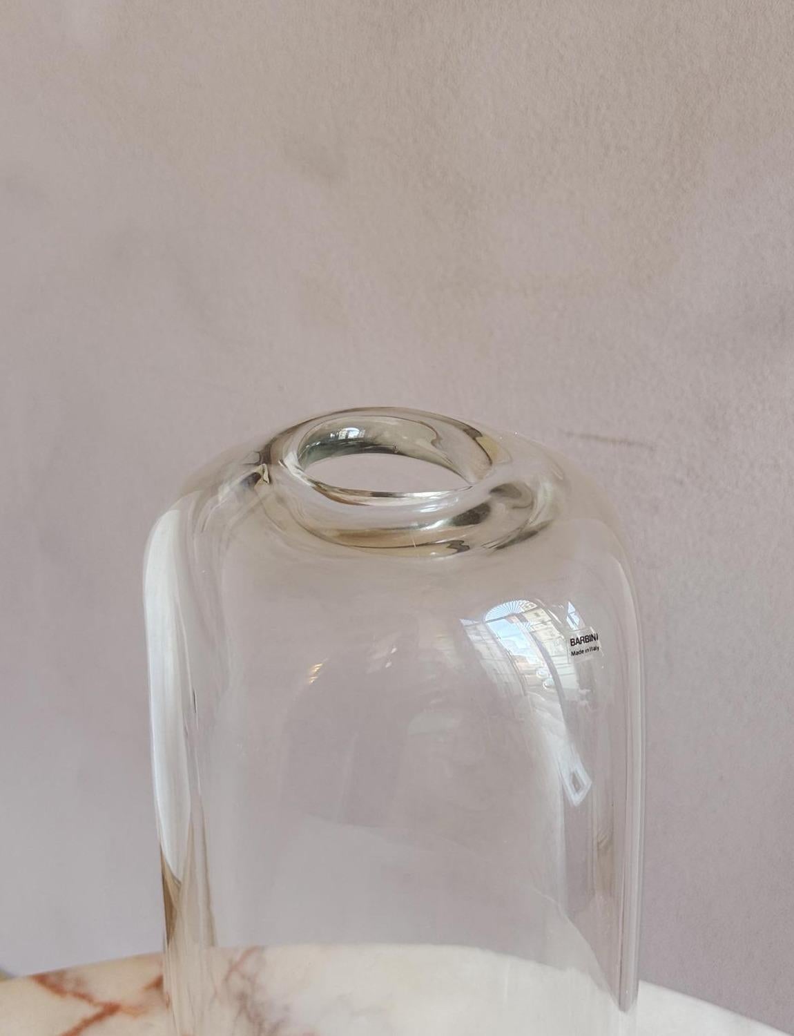 Coppia di vasi di Alfredo Barbini per la serie Barbini 1970 In condizioni buone in vendita a Florence, Tuscany