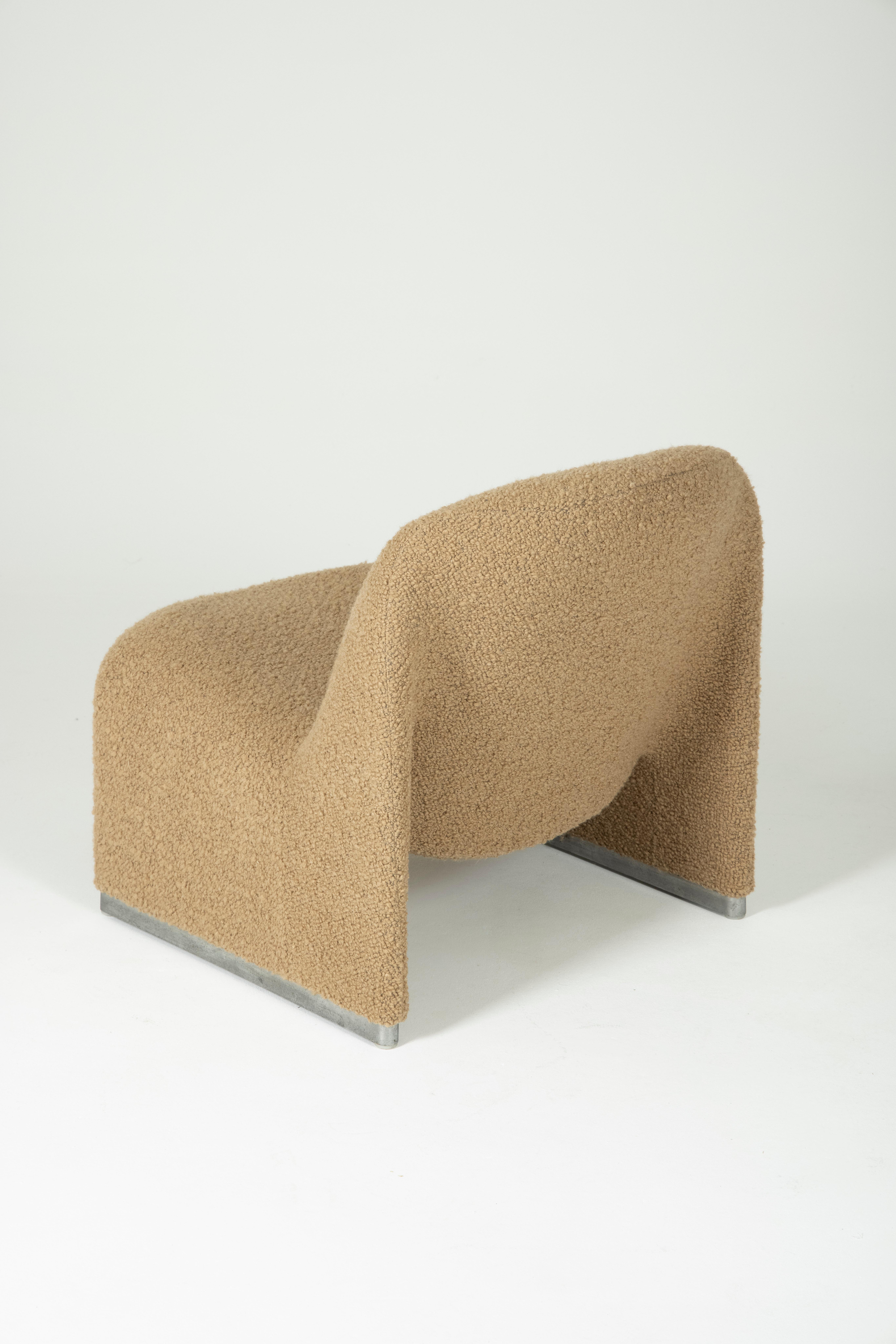 Pair of Alky Armchairs by Giancarlo Piretti for Artifort, 1970s 3