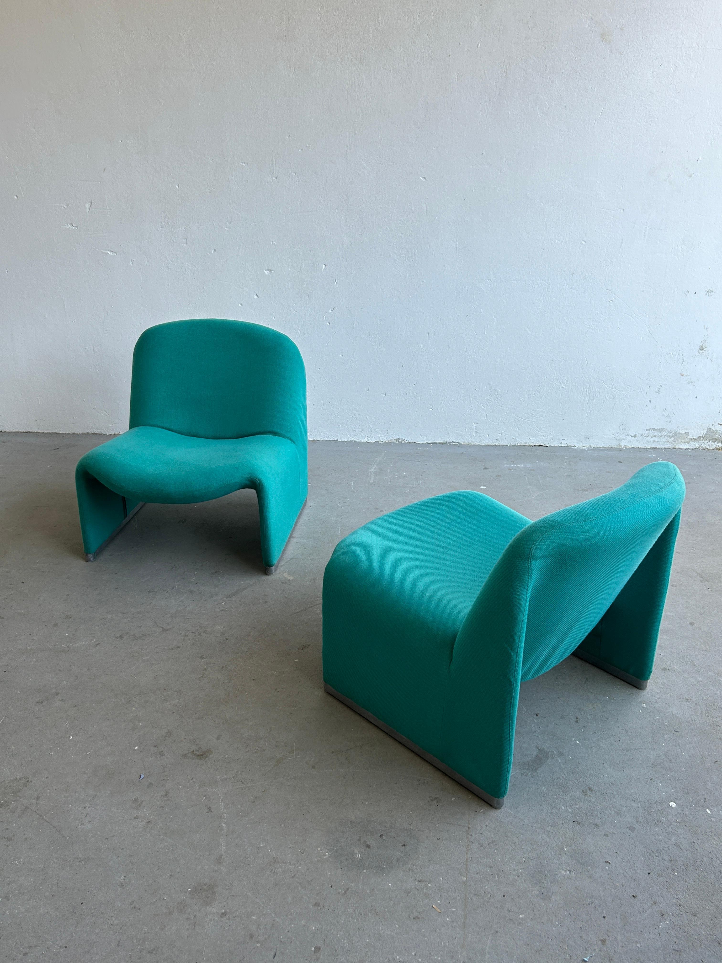 Late 20th Century Pair of Alky Chairs by Giancarlo Piretti for Anonima Castelli, 1970s Italy