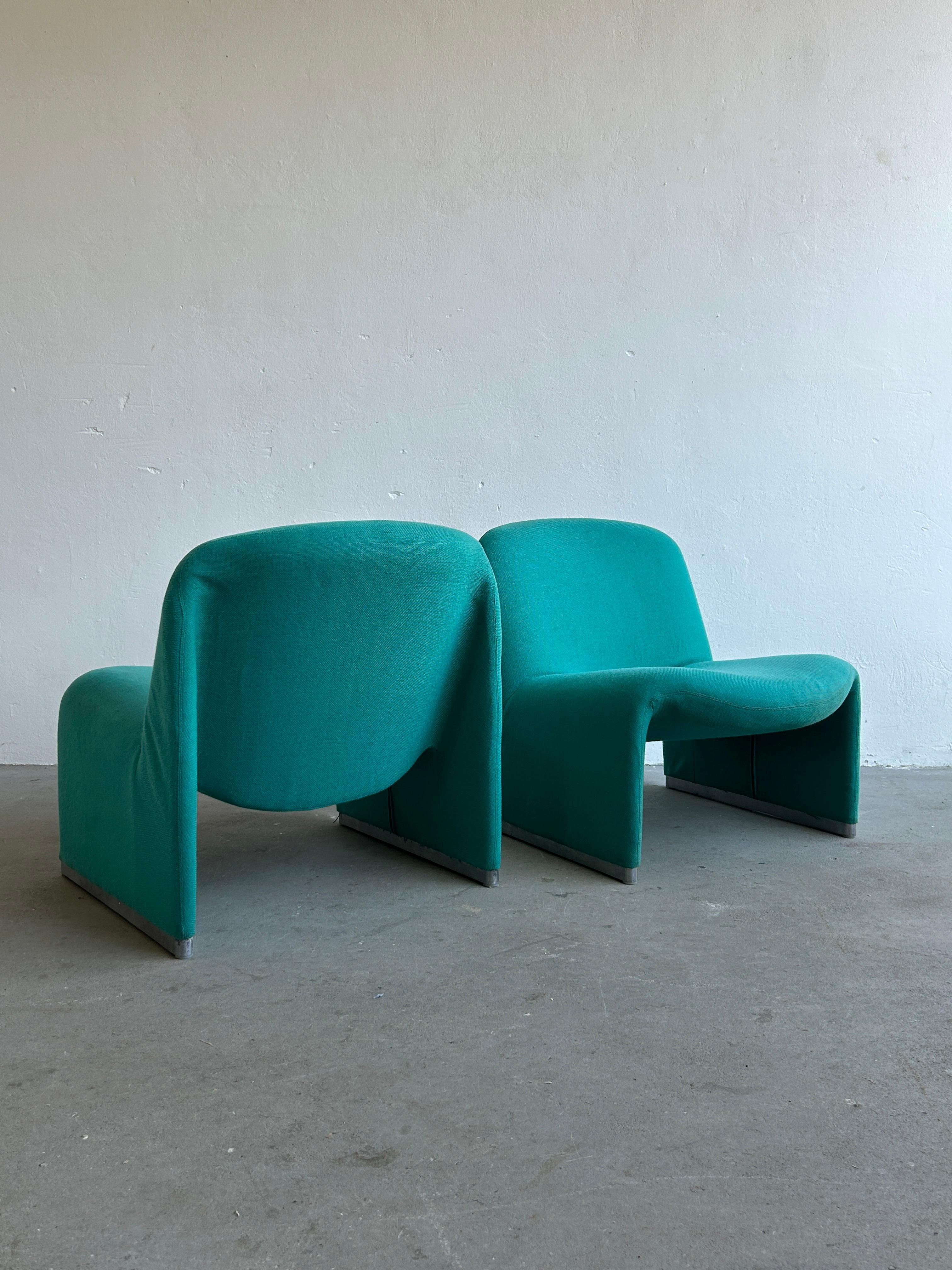 Pair of Alky Chairs by Giancarlo Piretti for Anonima Castelli, 1970s Italy 1