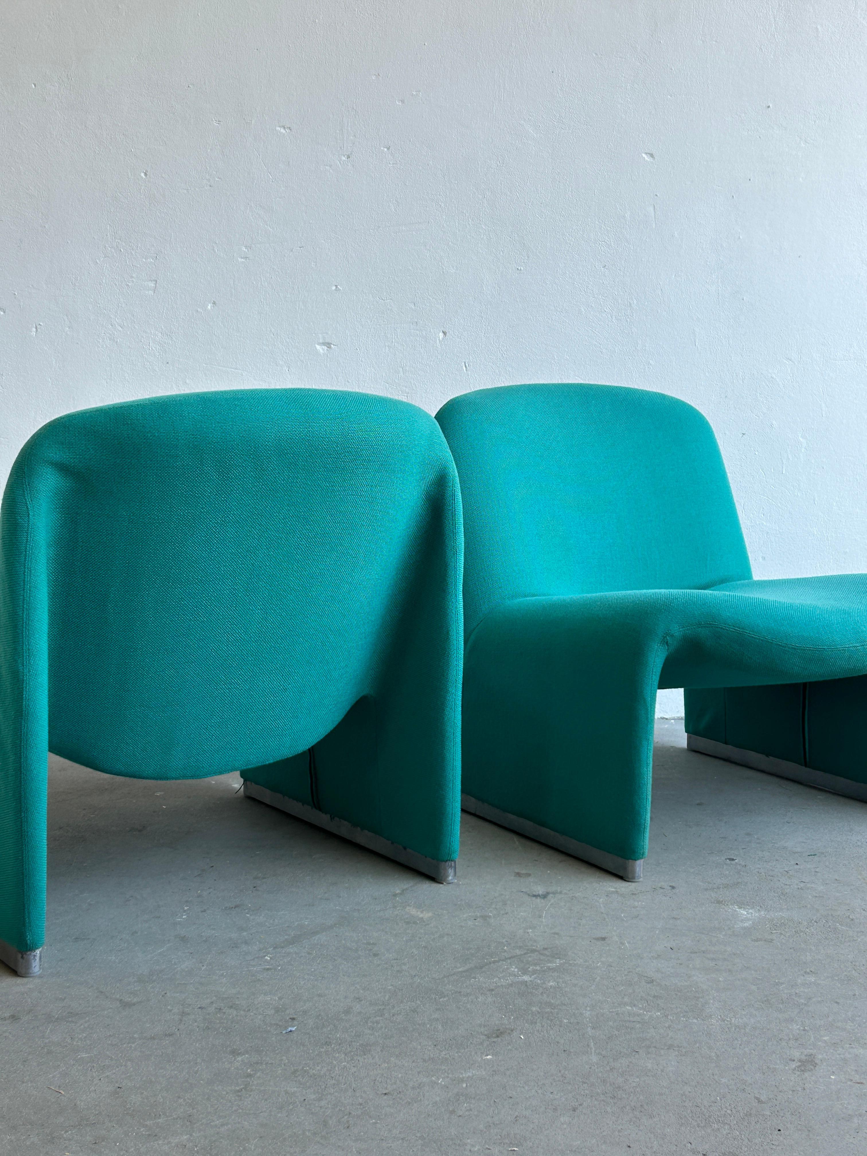 Pair of Alky Chairs by Giancarlo Piretti for Anonima Castelli, 1970s Italy 2