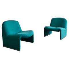 Pair of Alky Chairs by Giancarlo Piretti for Anonima Castelli, 1970s Italy