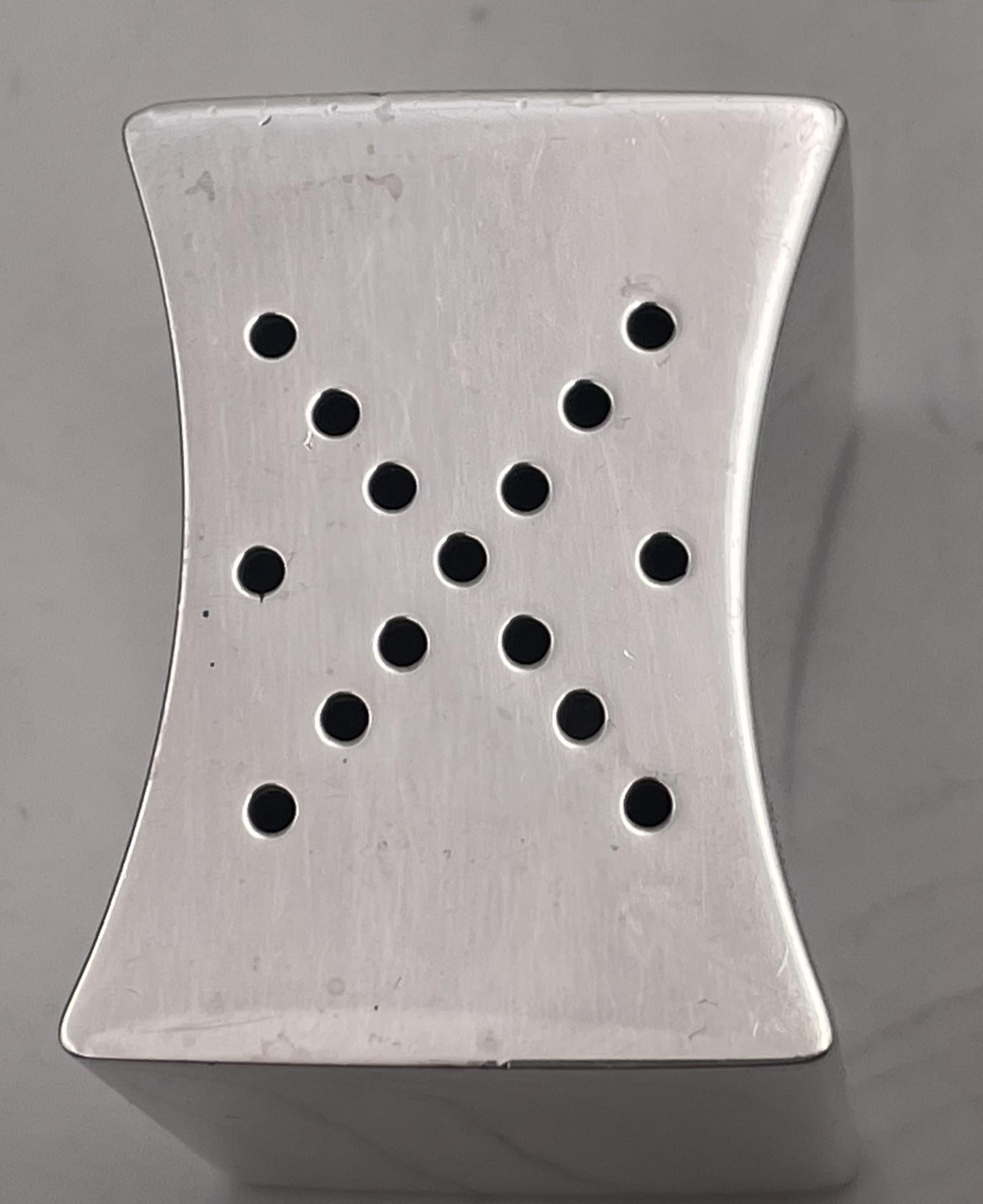 Paire de salières et poivrières en argent sterling Allan Adler Mid-Century Modern Bon état - En vente à New York, NY