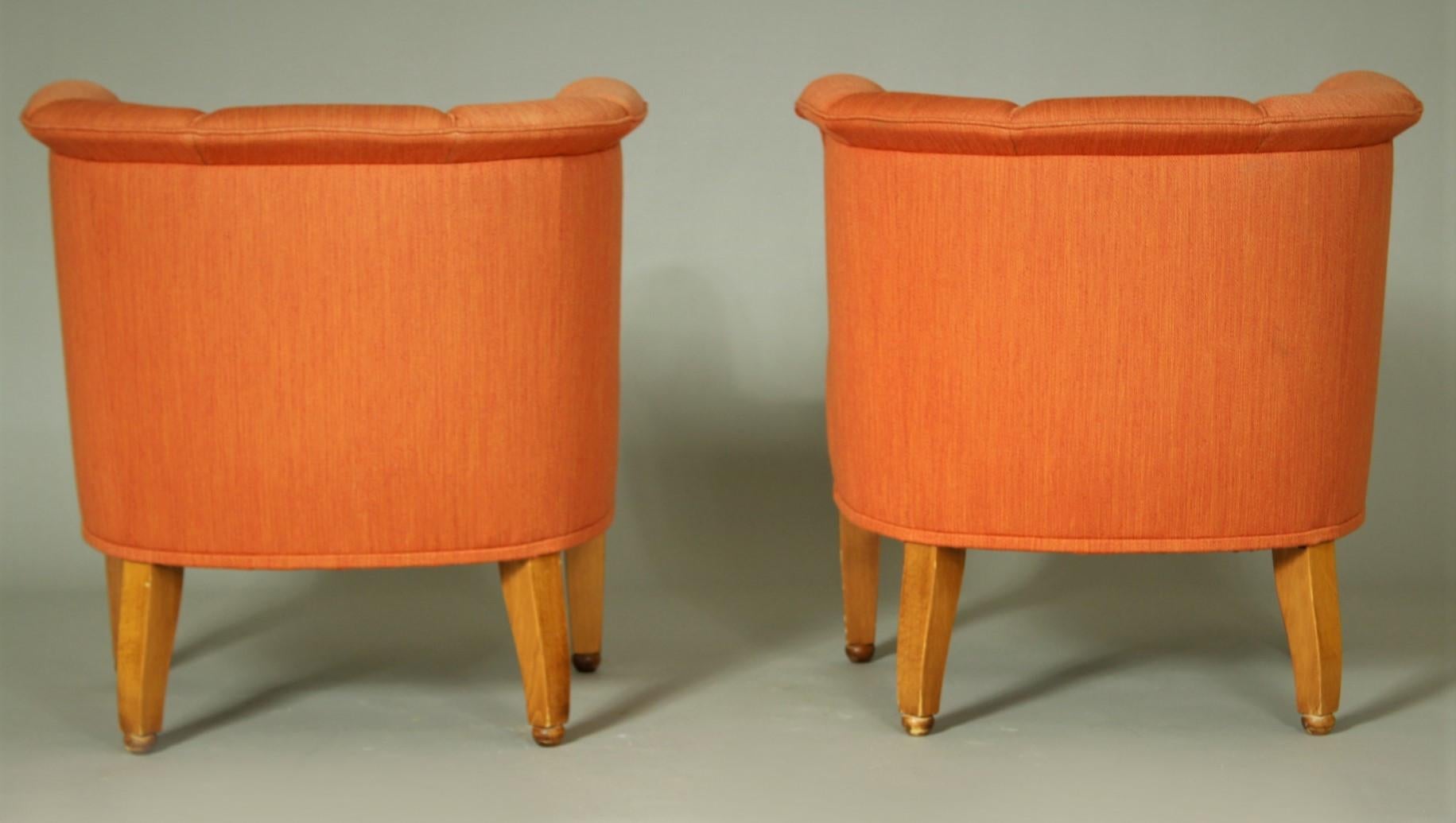 Pair of Alleegasse Easy Chairs by Josef Hoffmann, Wittmann, 1990s In Good Condition In Tochovice, CZ