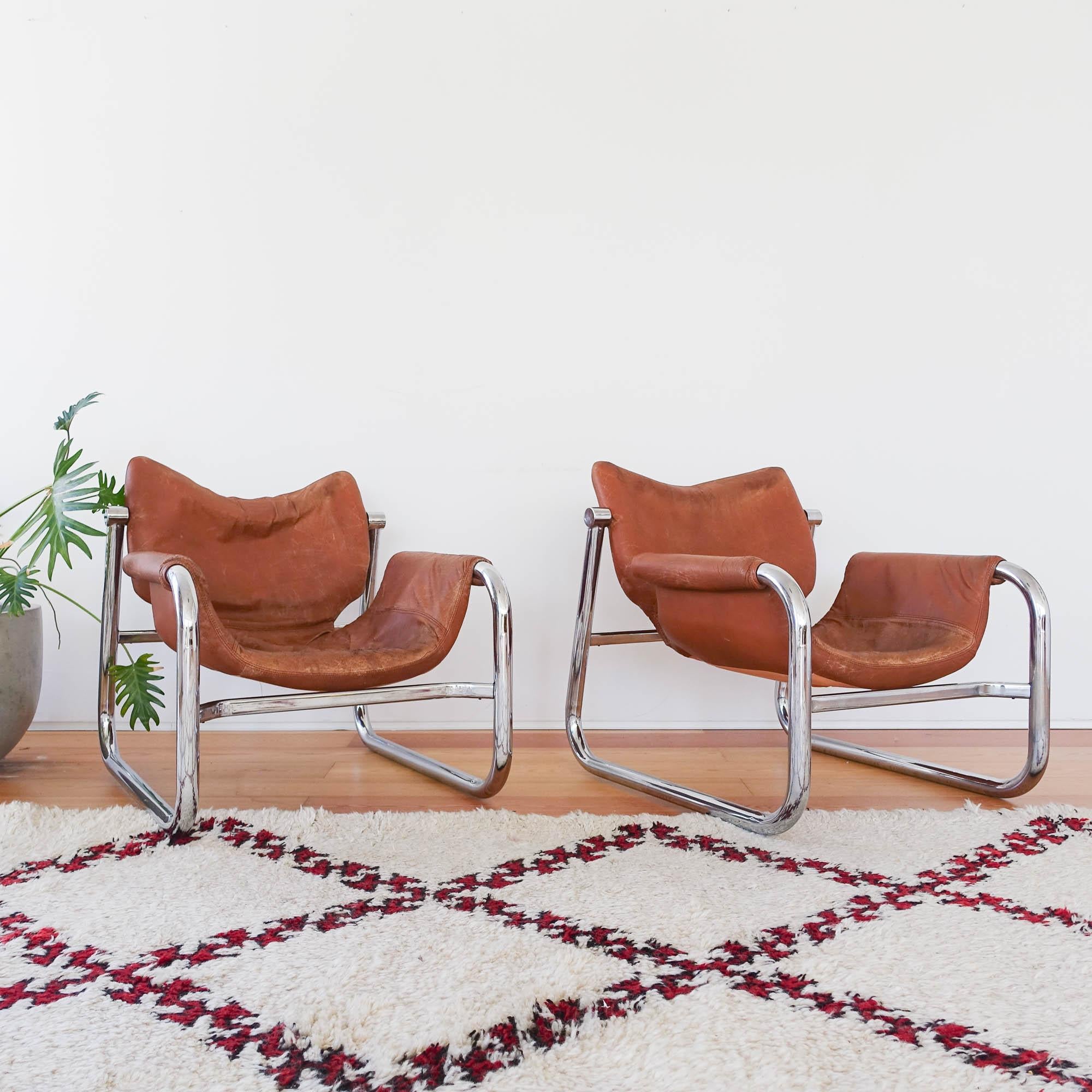 Pair of Alpha Lounge Chair by Maurice Burke for Pozza, Brazil, 1960s 4