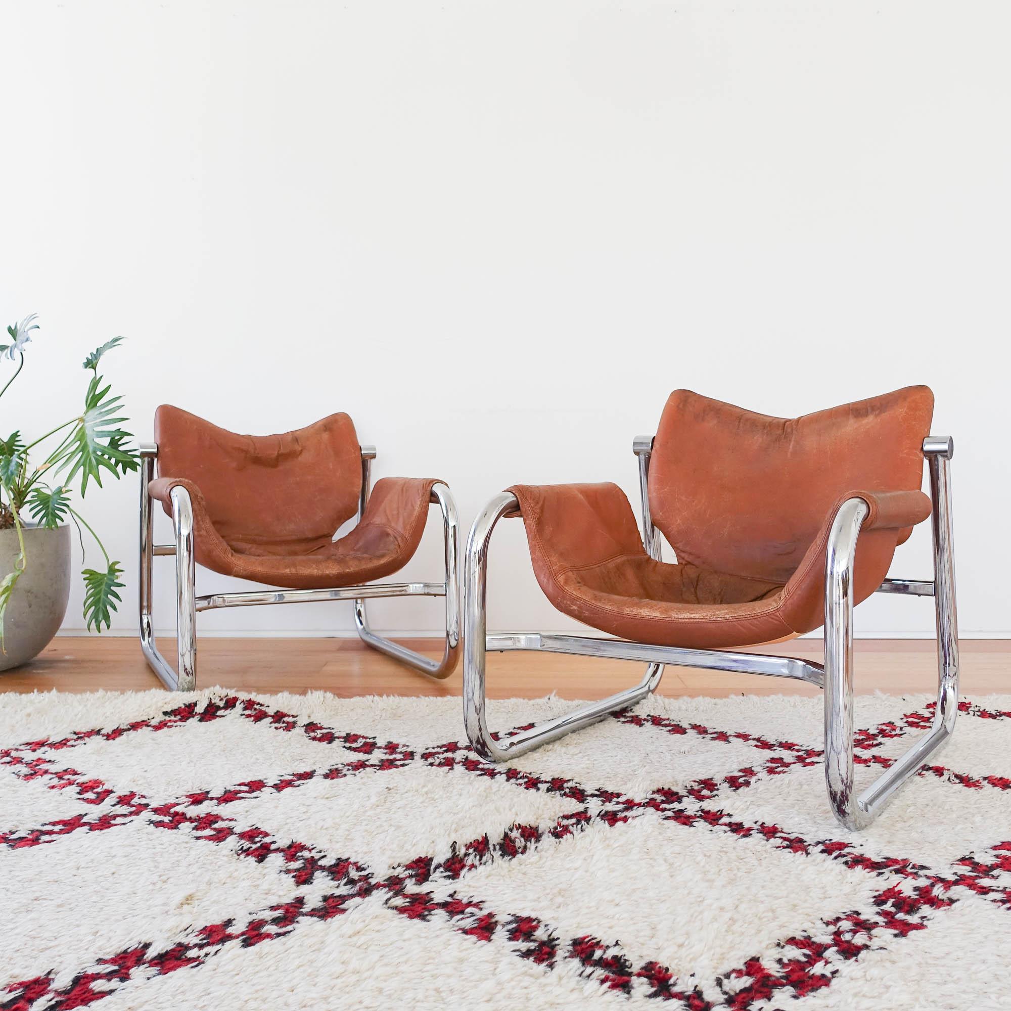 Mid-Century Modern Pair of Alpha Lounge Chair by Maurice Burke for Pozza, Brazil, 1960s