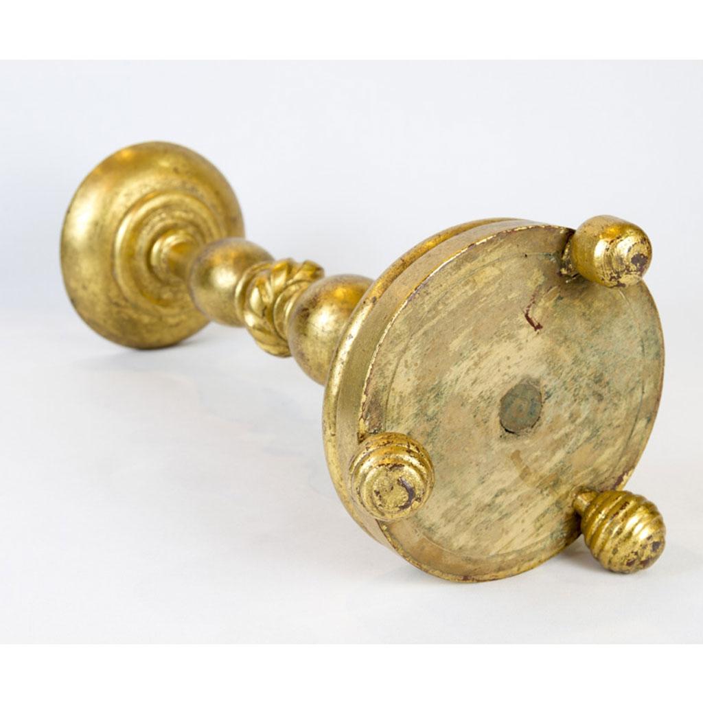 German Pair of Altar Candles Bar Baroque For Sale