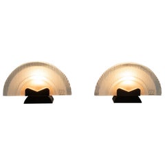 Pair of Altarte Italian Murano Glass Table Lamps by Stilkronen, 1992