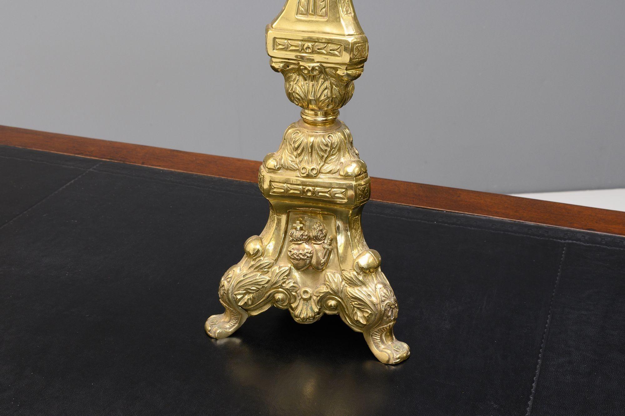 French Pair of Alter Candlesticks For Sale
