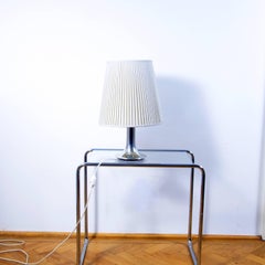 Pair of Aluminium Lamps, 1970s