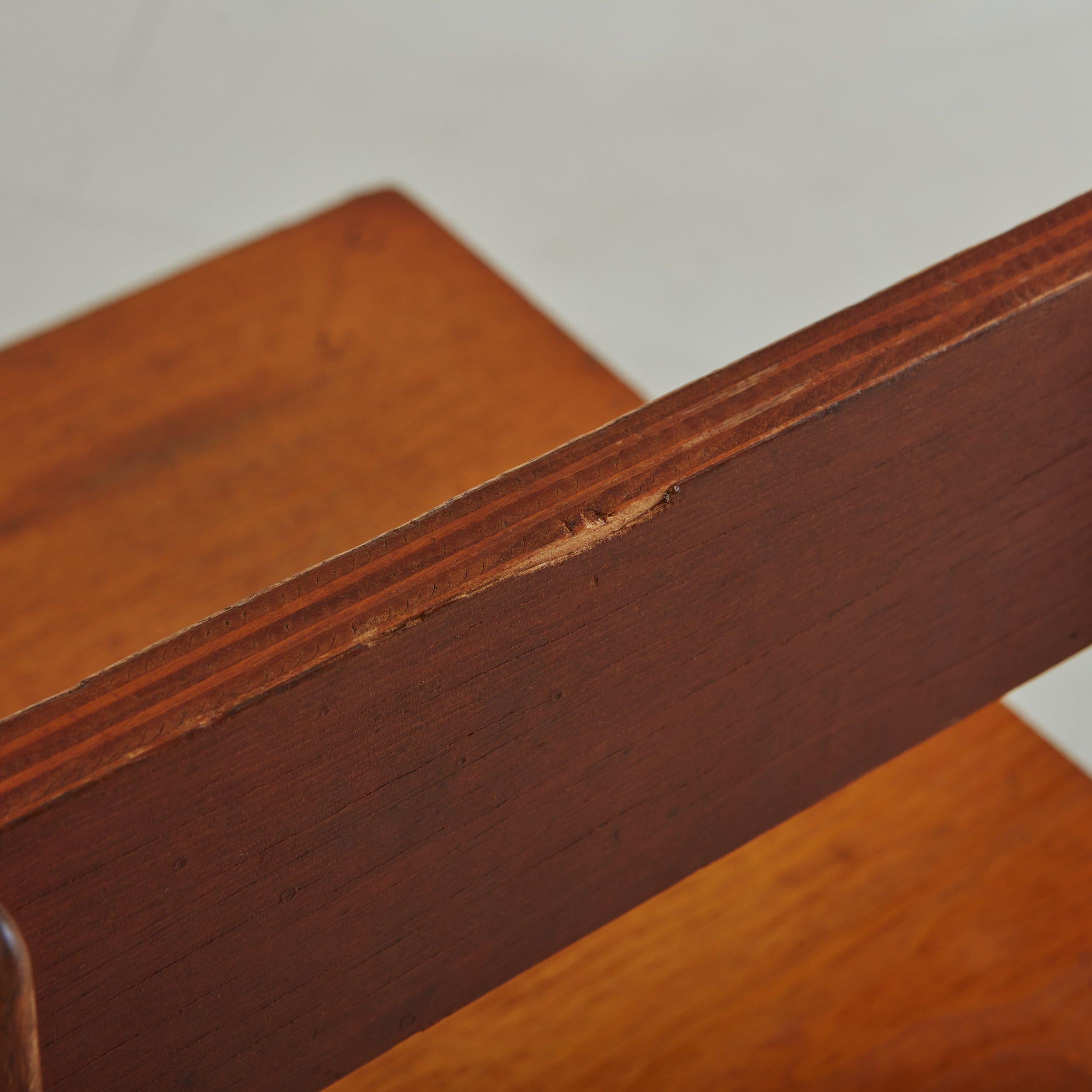 Pair of Aluminum + Ash Wood Chair by George Candilis + Anja Blomstedt, France In Good Condition For Sale In Chicago, IL