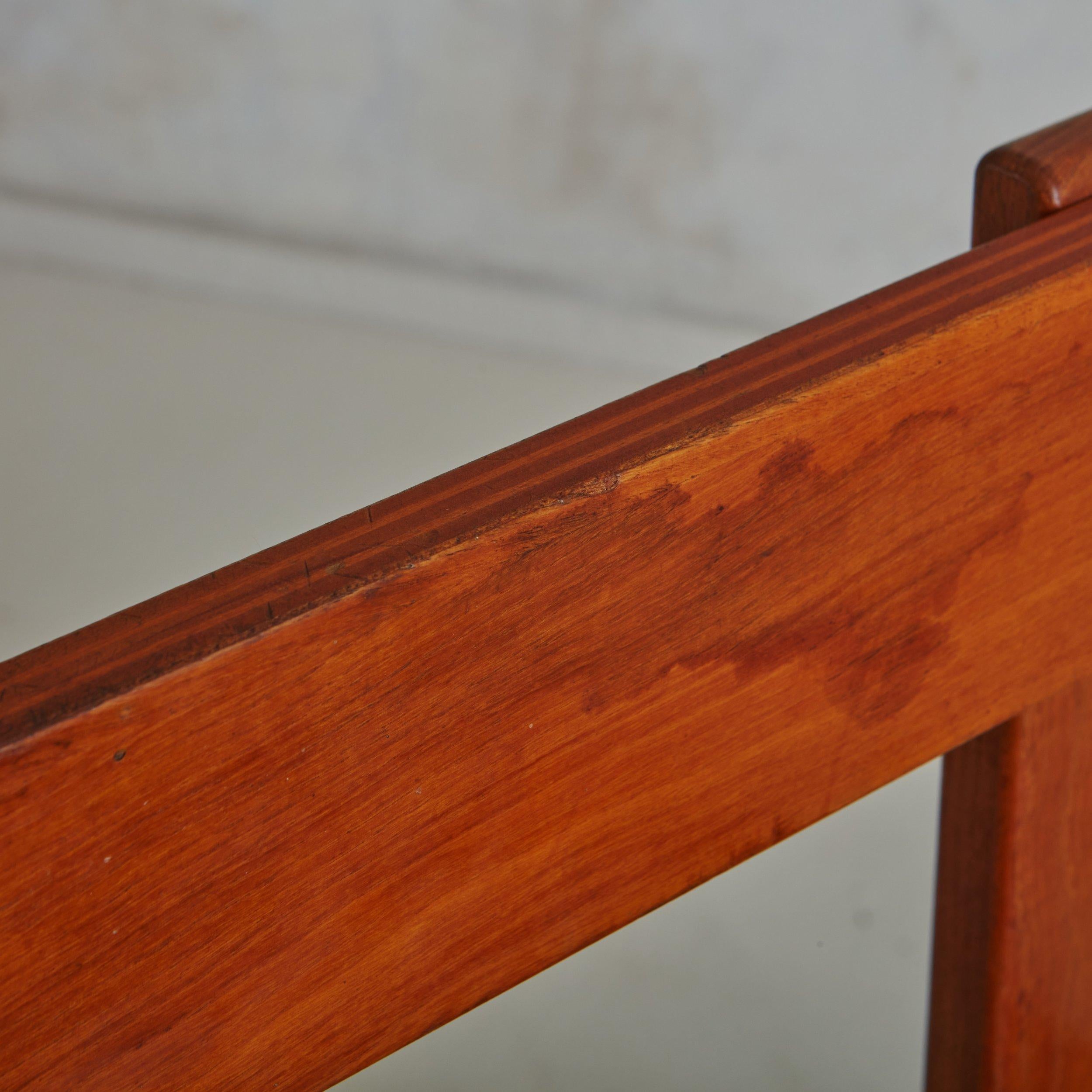 Pair of Aluminum + Ash Wood Chair by George Candilis + Anja Blomstedt, France For Sale 2