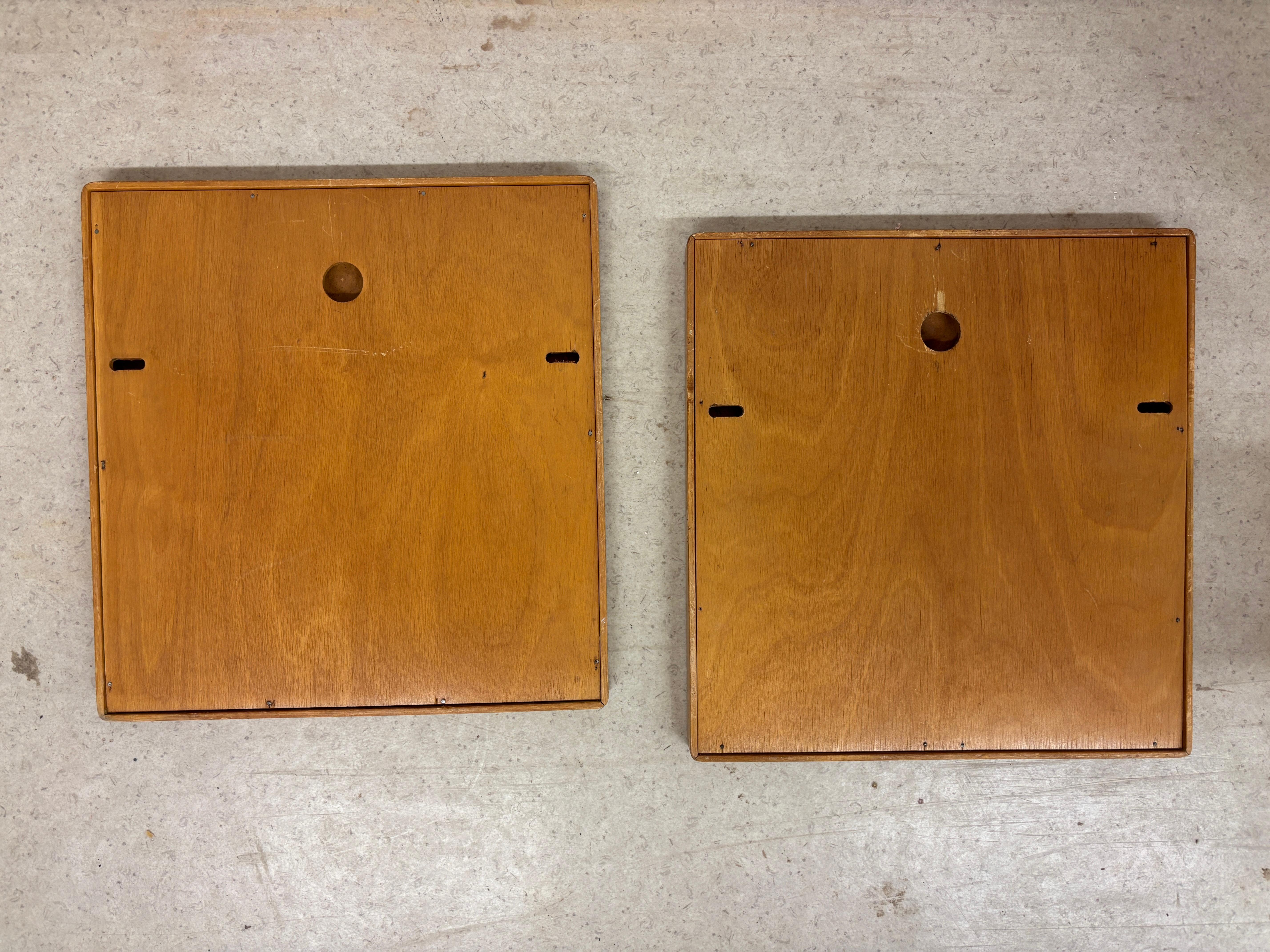 Coppia di piccoli specchi di Alvar Aalto degli anni '50, Aalto+Aalto Finlandia in vendita 4