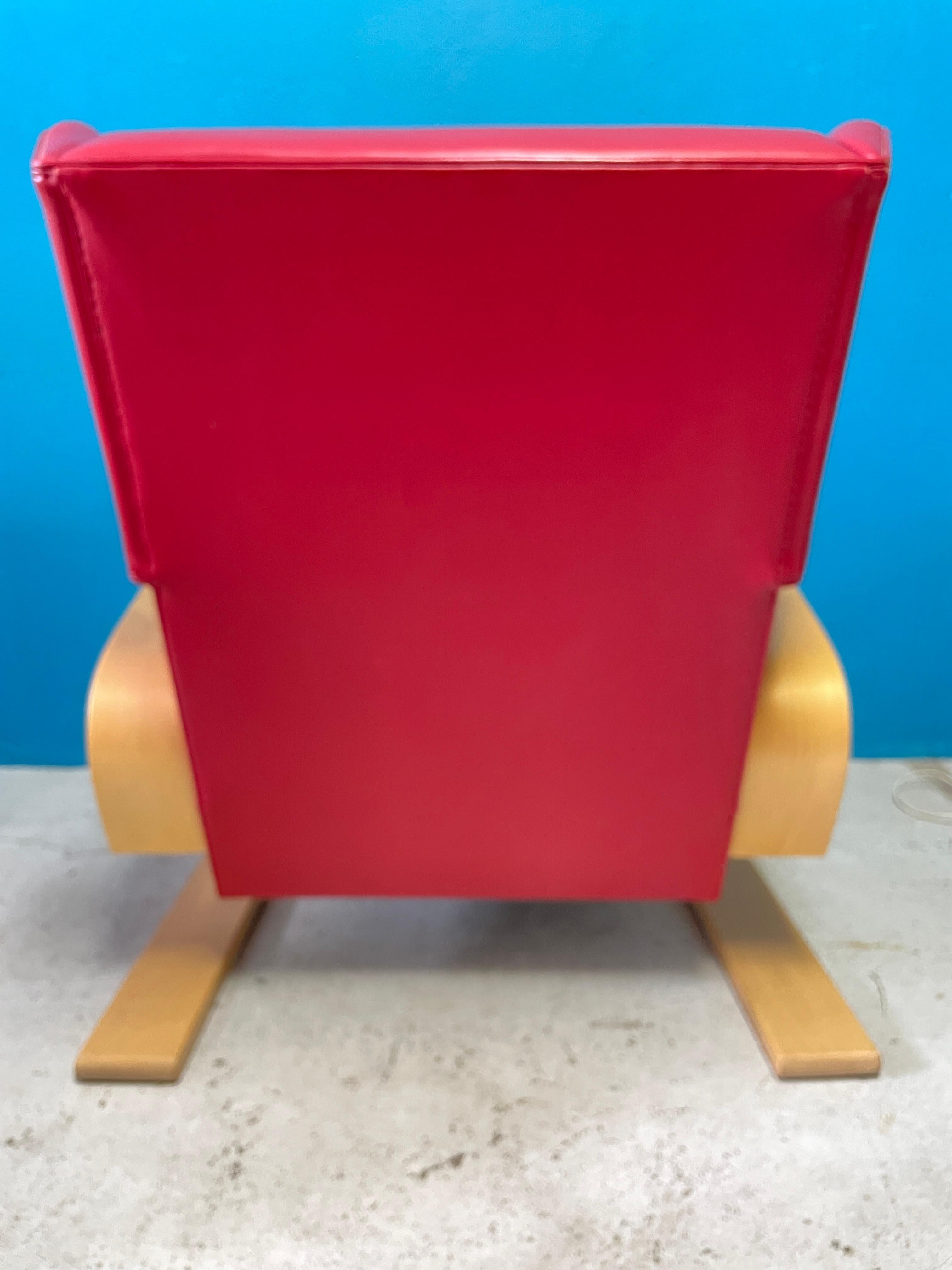 Pair of Alvar Aalto Tank Chairs, Rare High-Back Version, Artek Finland 5