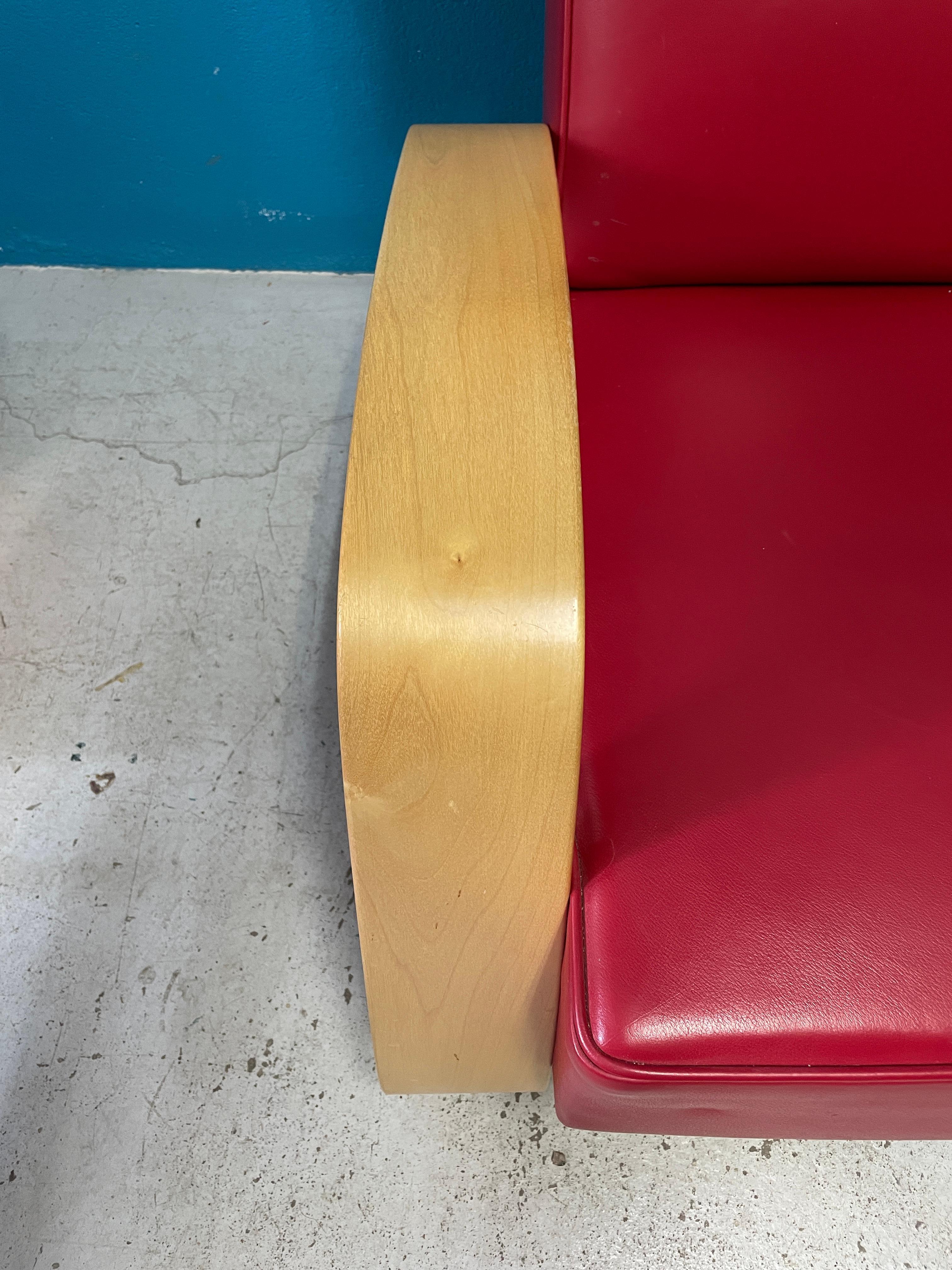 Pair of Alvar Aalto Tank Chairs, Rare High-Back Version, Artek Finland 6