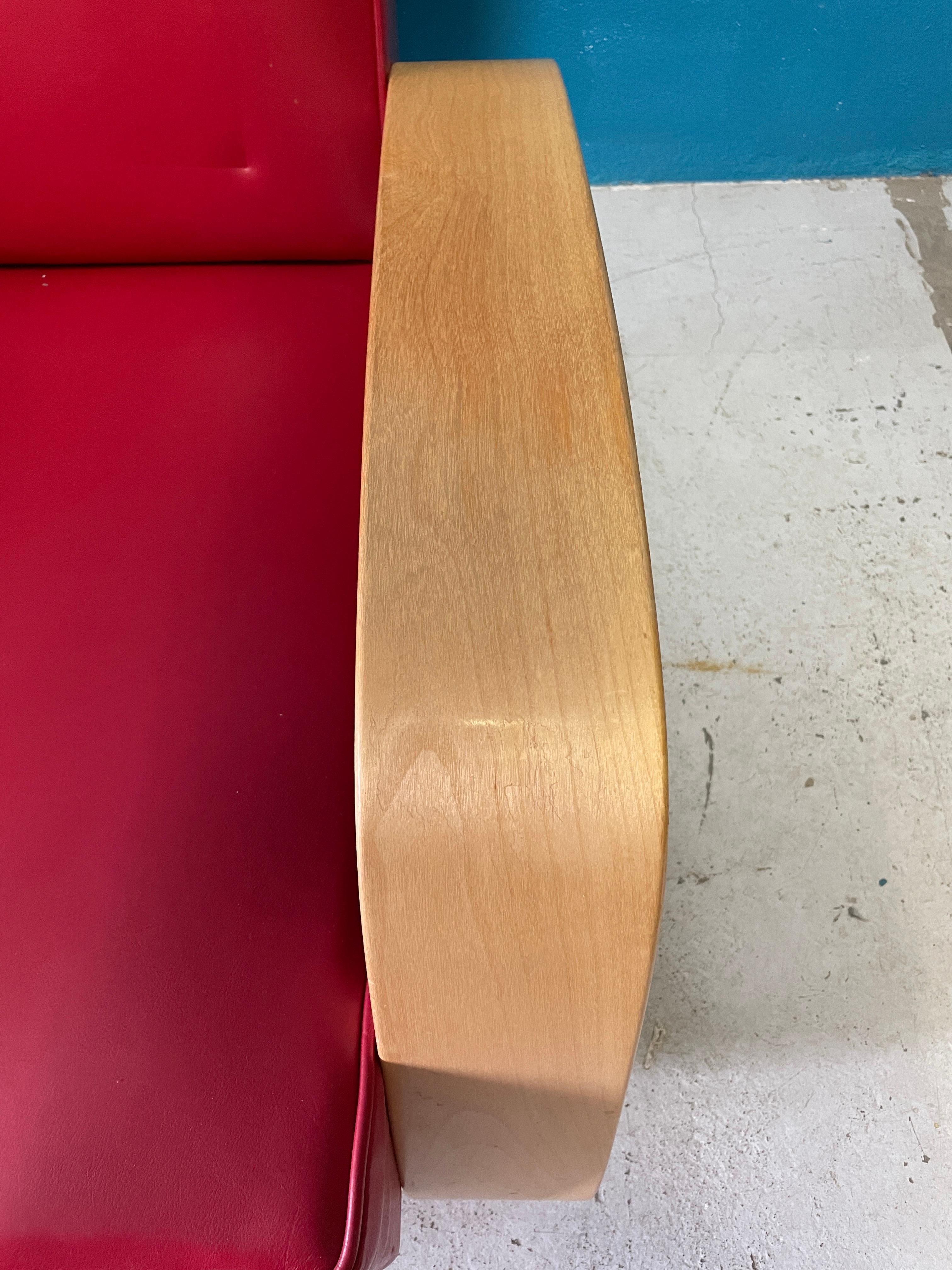 Pair of Alvar Aalto Tank Chairs, Rare High-Back Version, Artek Finland 7