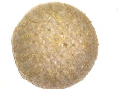 Pair of Amazing Murano Glass Ceiling Light  by Barovier & Toso, 1960