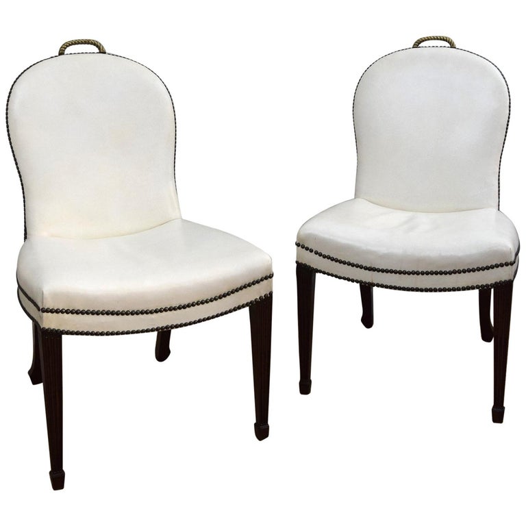 Pair Of American 1930s Cafe Society Chairs