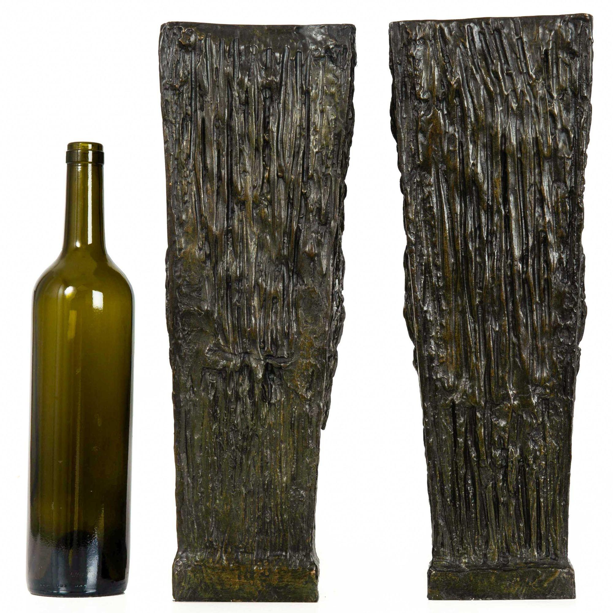 20th Century Pair of American Art Nouveau Vases 