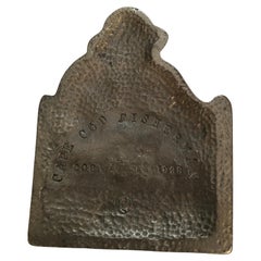 Pair of American “Cape Cod Fisherman” Nautical Bookends, Figural