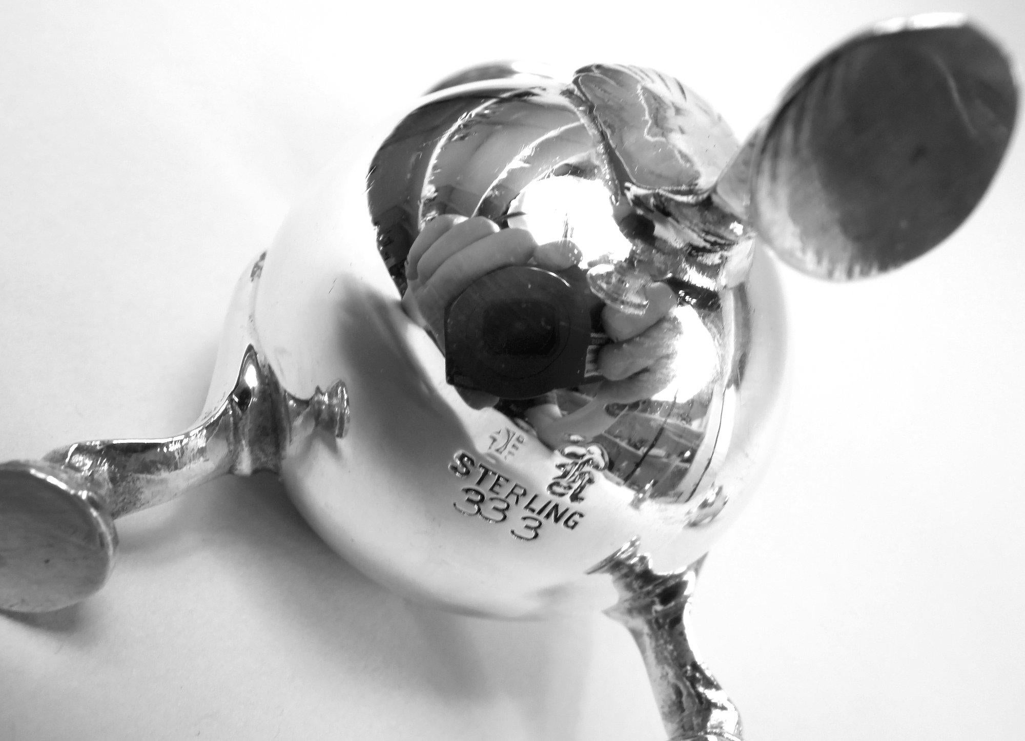 Coppia di Shakers americani edoardiani classici in argento sterling in vendita 1