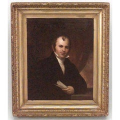 Pair of American Federal Male and Female Portraits