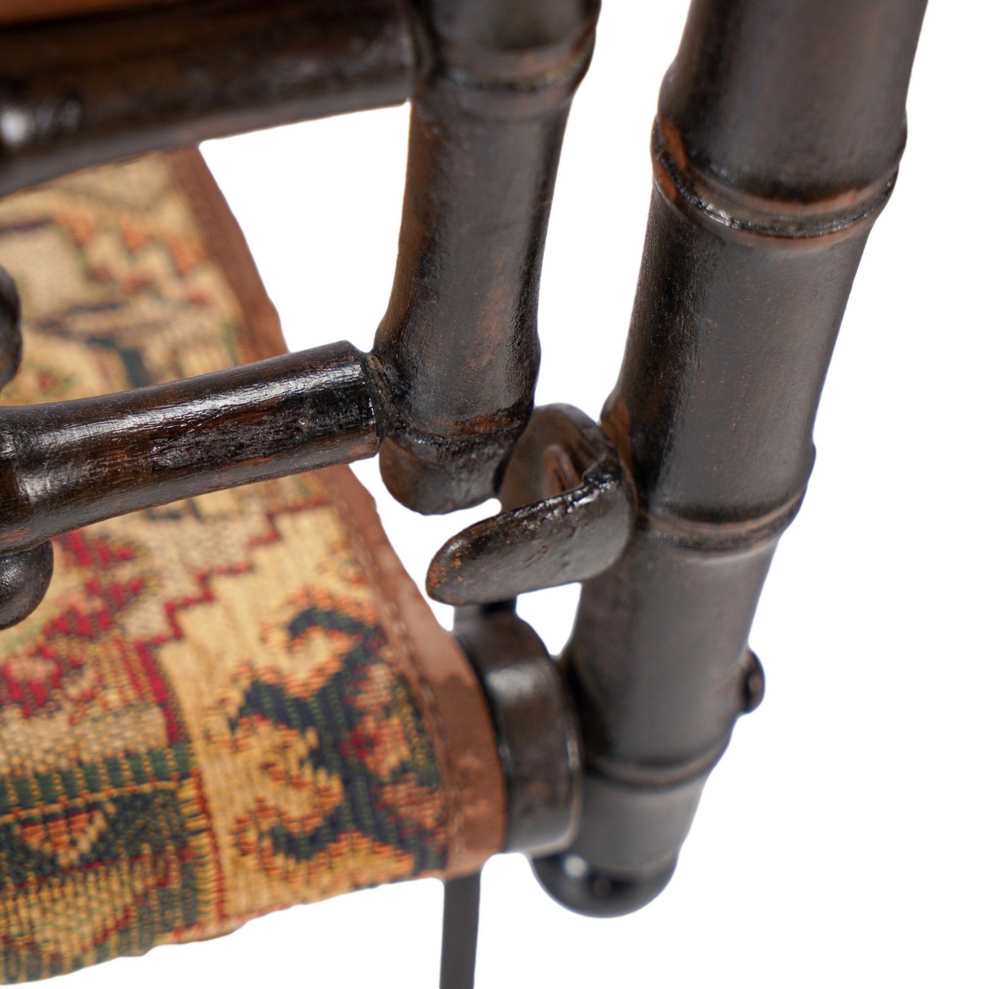 Paar amerikanische Klappbare Lagerstühle, um 1860-70 im Angebot 8
