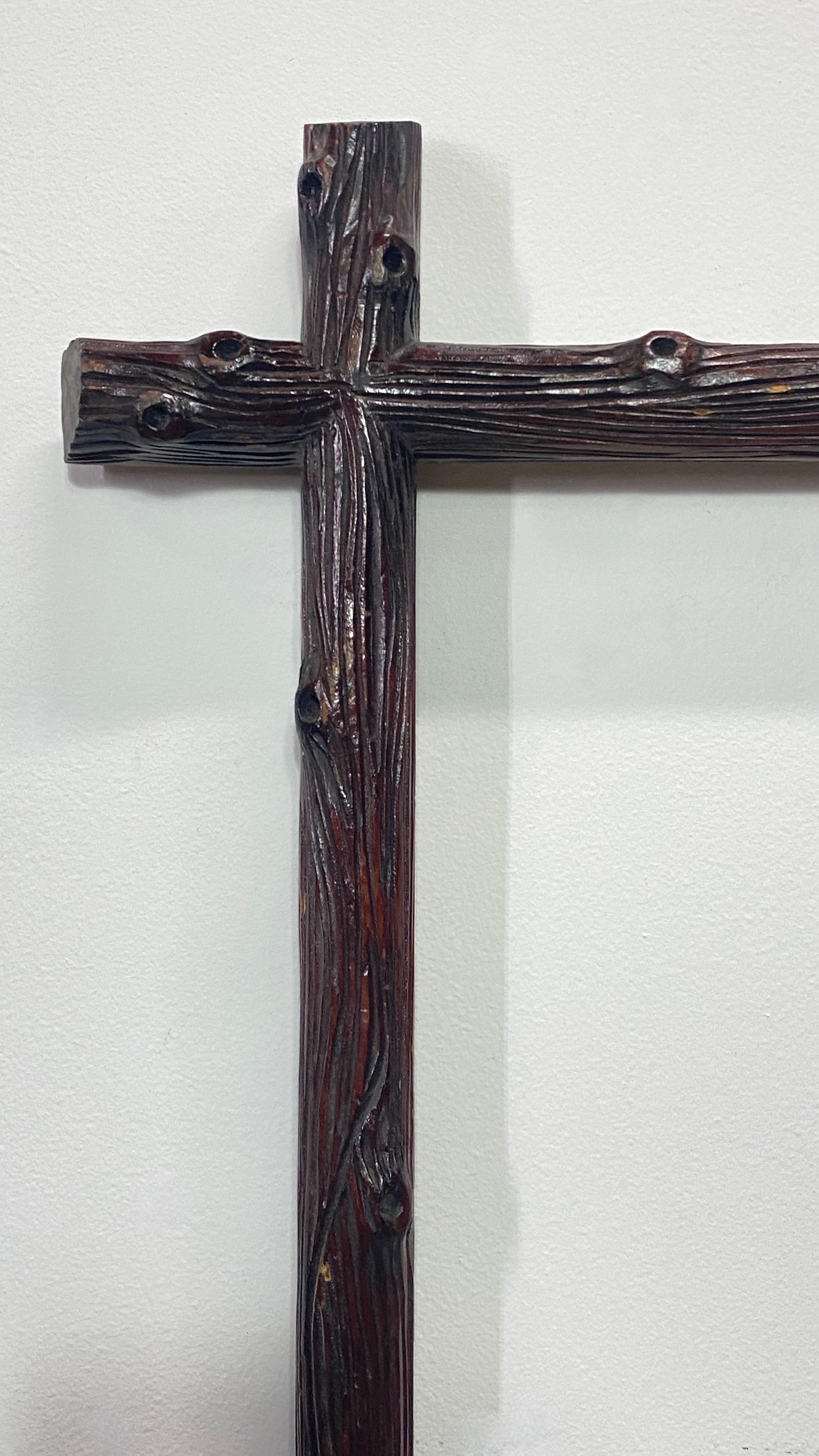Paar amerikanische Folk Art Carved Wood Bilderrahmen, um 1900 (Geschnitzt) im Angebot