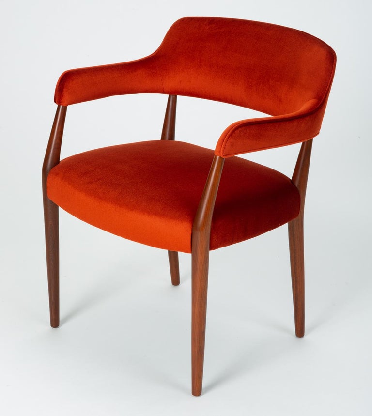 Pair of AmericanMade Armchairs by J.G. Furniture Company at 1stDibs