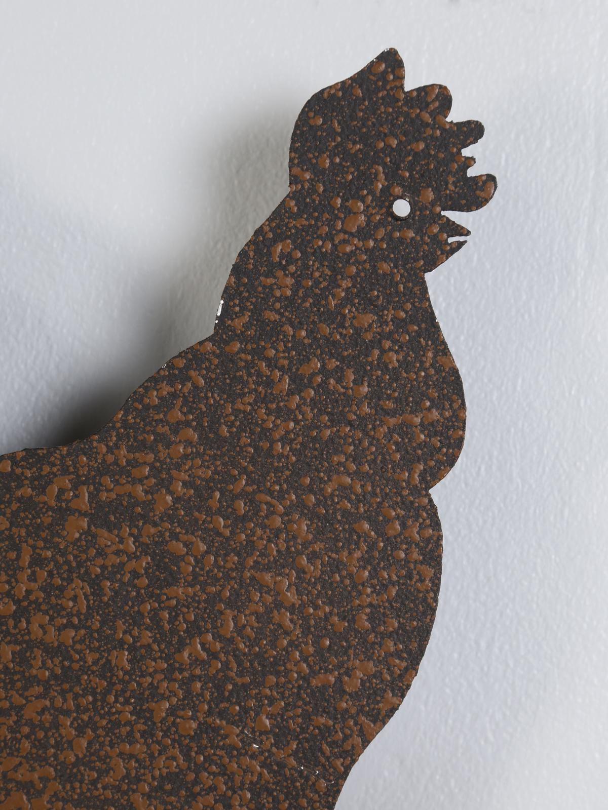 Paar amerikanisch gefertigte Rooster Sconces im Angebot 8