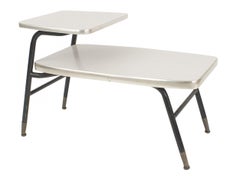 Pair of American Mid-Century Faux Wood Side Tables