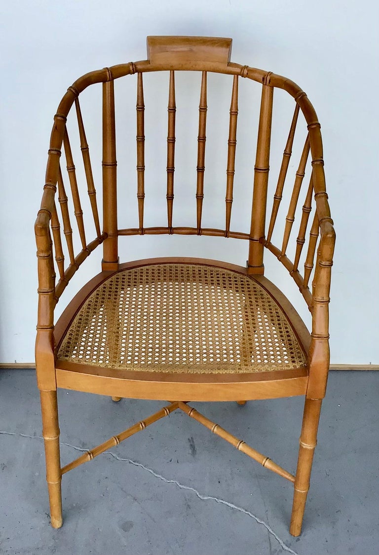 Bamboo tub chair sale