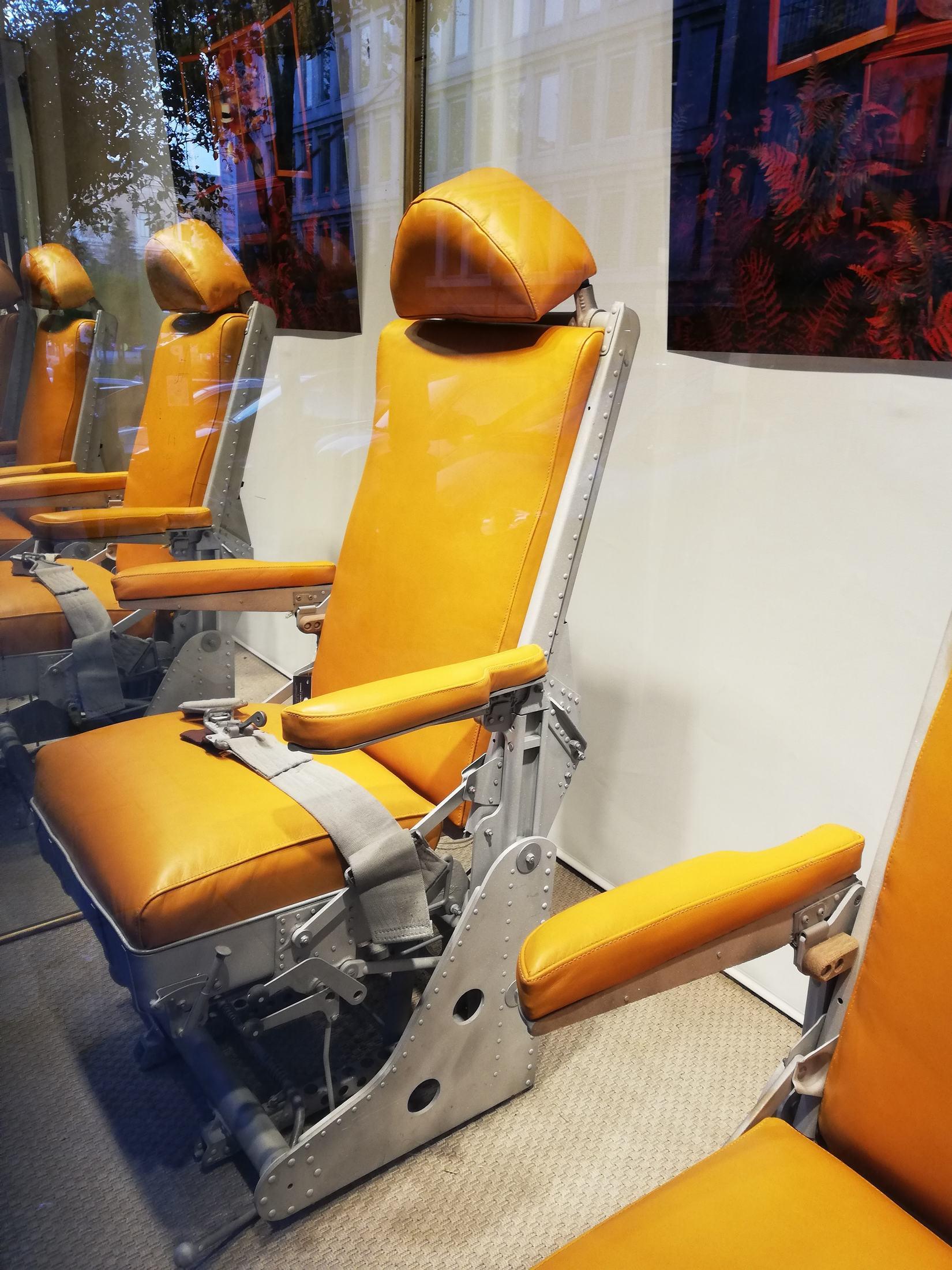 Mid-20th Century Pair of American Military Aircraft Seats, 1954