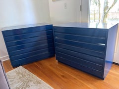 Pair of American Modern Chest of Drawers/ Nightstands, Sligh Furniture