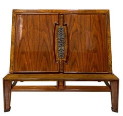 Pair of American Modern Palisander Bedside Tables