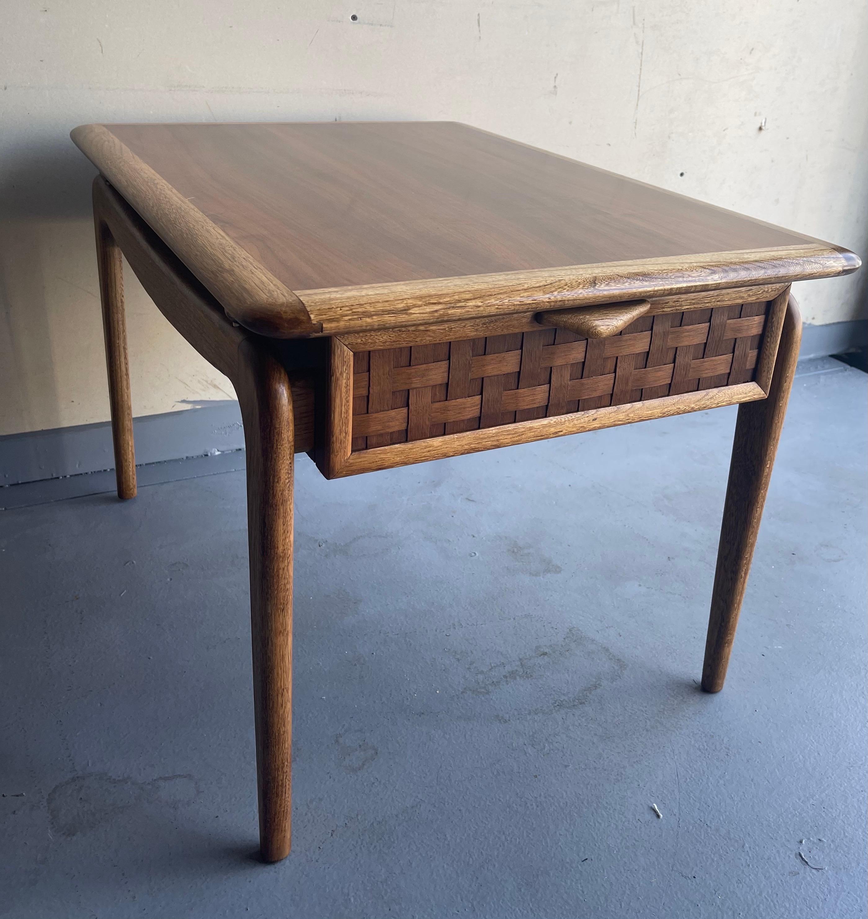 Pair of American Modern Walnut 