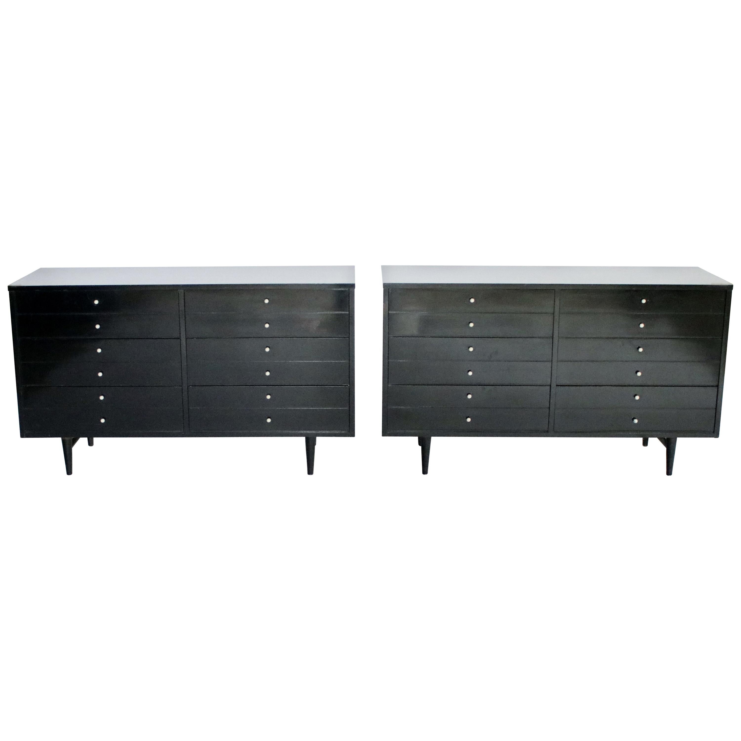 Pair of American of Martinsville Dressers at 1stDibs 6 drawer dresser